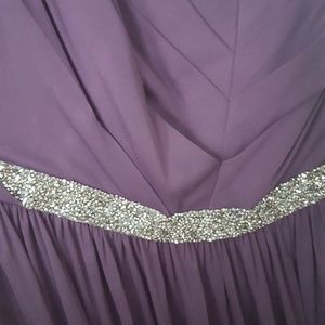 size 22 NWT plum colored bridesmaid dress